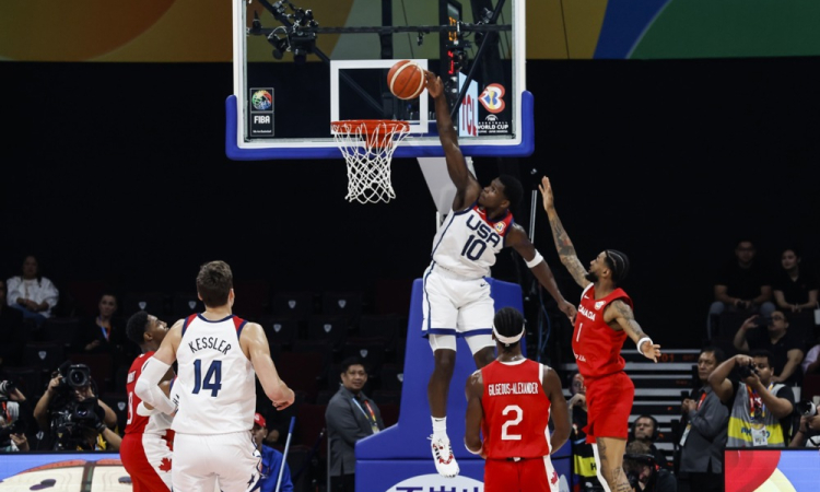 NBA v Manili, Kanadčani nad Američani do brona