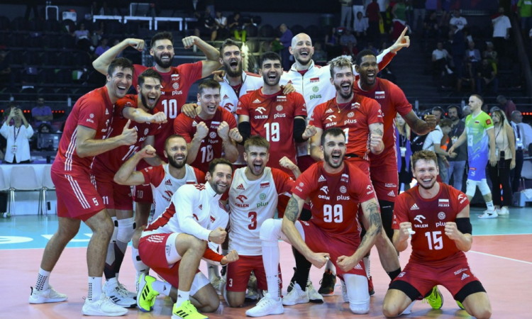 Poljski odbojkarji po gladki zmagi proti Italiji evropski prvaki