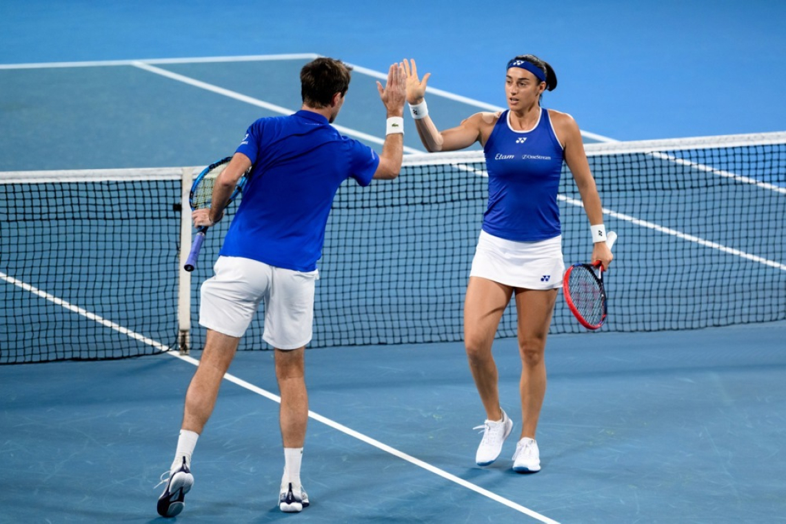 Roger-Vasselin in Siegemund zmagovalca mešanih dvojic v Parizu