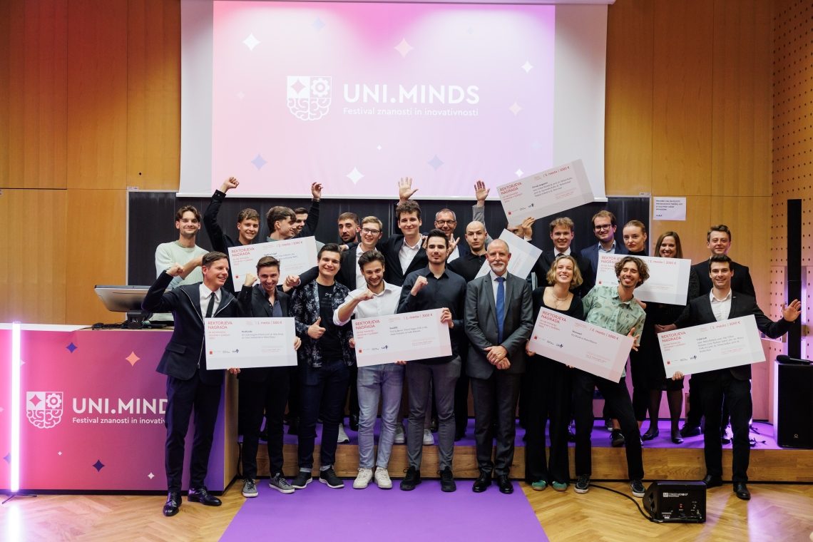 Univerza v Ljubljani podelila Rektorjeve nagrade za najboljše inovacije