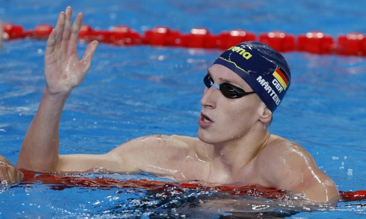Nemec Lukas Märtens postavil nov svetovni rekord na 400 metrov prosto