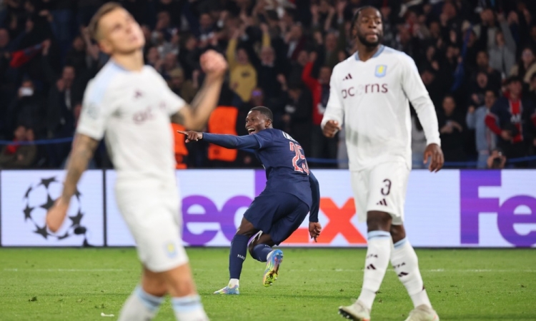 Aston Villa z minimalnimi možnostmi proti PSG, Pariz kljub vodstvu ni favorit za naslov
