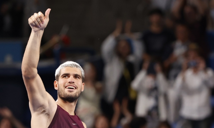 Alcaraz in Fritz za naslov v Tokiu