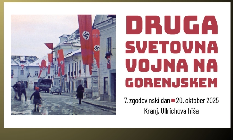 V Kranju bodo spregovorili o drugi svetovni vojni na Gorenjskem
