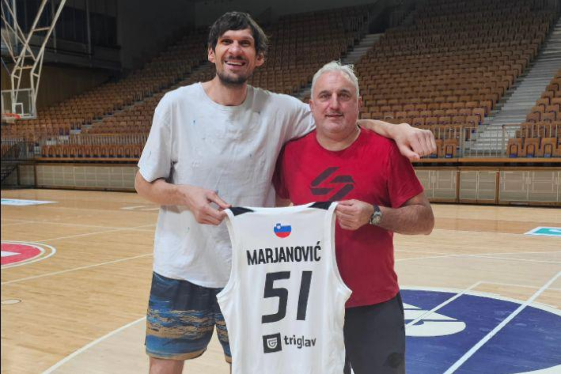 Ilirija v svojih vrstah pozdravila košarkarskega zvezdnika Marjanovića