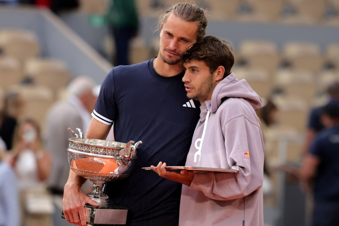 Zverev na Rolandu Garrosu do prvega naslova na grand slamih